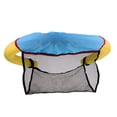 thumbnail image 4 of Diversión Flotante Piscina Malla Flotador Silla Asiento de Amarillo Sunnimix Silla de fideos de piscina, 4 of 7