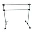 thumbnail image 1 of Vita Barre Prodigy 8 Ft Aluminum Portable Double Ballet Barre, Satin Silver, 1 of 11