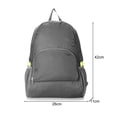 thumbnail image 3 of Mochila de camping Oxford con rayas transpirables para actividades al aire libre (gris oscuro), 3 of 8