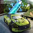 thumbnail image 3 of Yellow 1/20 Scale 2.4GHz RC Drift Car with 3 Batteries, Brushed Motor, 40M Control Range, 15min Runtime, 3.7V 500mAh Batteries, Includes Remote Controller, Charging Cable, 4 Replaceable Tires,, 3 of 6