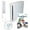 White, variant on Restored Nintendo Wii Console Wii Game System White with Mario Kart and Wheel (Refurbished)