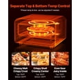 thumbnail image 4 of VEVOR 12 Inch Electric Pizza Oven with Pizza Stone 750℉ Max Temp Pizza Maker, 4 of 9