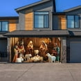 thumbnail image 2 of Christmas Christmas Garage Banner Personality Scene Background, 2 of 3
