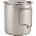 thumbnail image 3 of 420ml durable pure titanium water coffee beer cup, 3 of 7