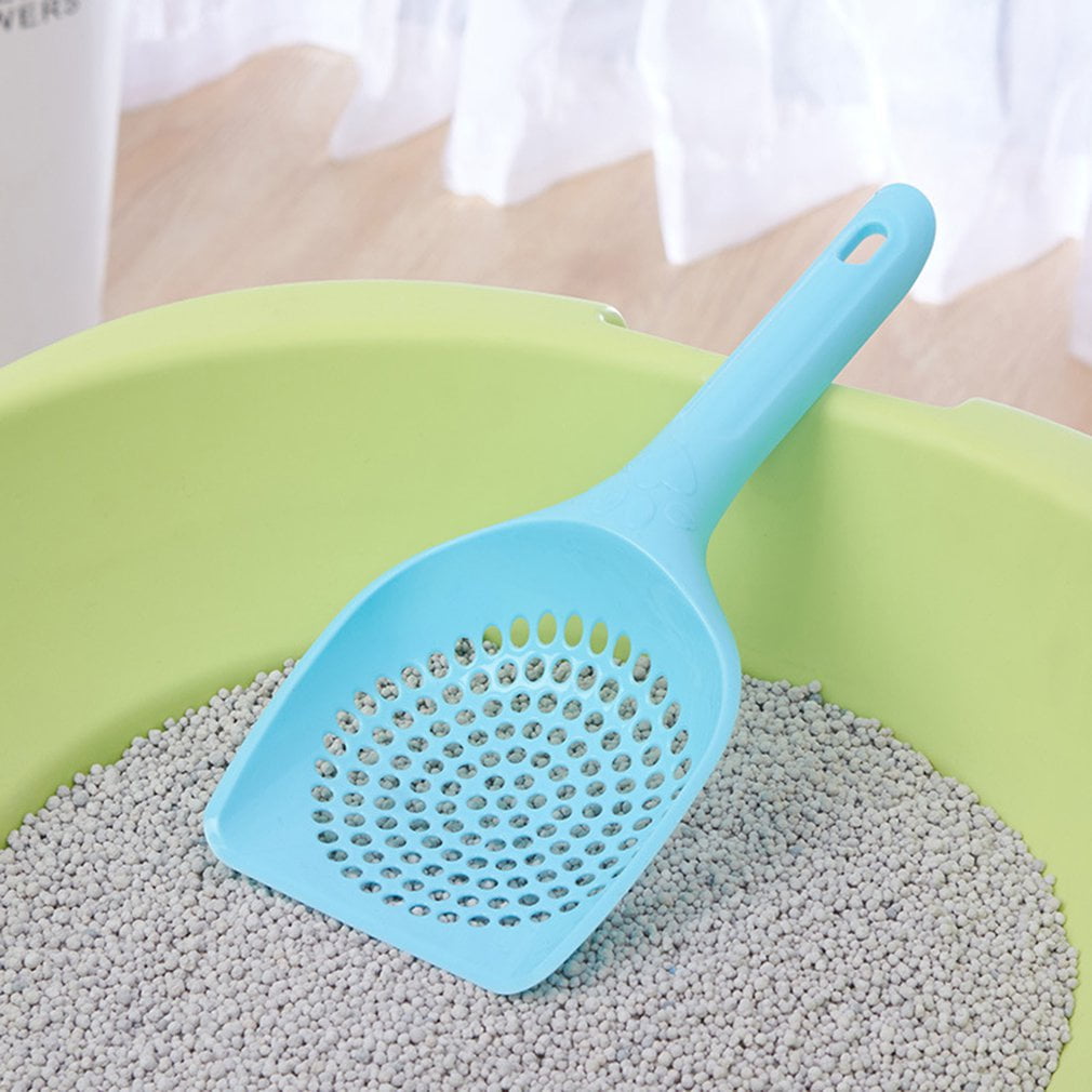 Kitten Sand Waste Scooper Shovel Plastic Litter Scoop Clean Tool for