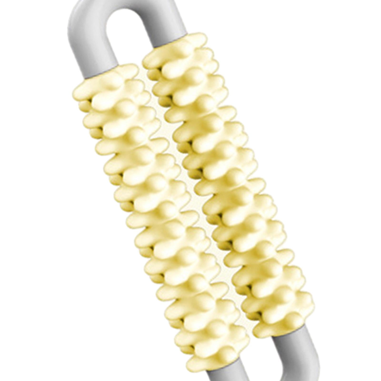 Massage Roller Stick Equipment Yoga Column for Workout, Exercise and Running Yellow