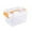 Orange, variant on TIELUTT Transparent Storage for Household Living Room Bedroom Toys Clothing Storage for Blankets Storage for Organizing Moving Clothes Boxes Closet Organizers And Storage Project Source Storage