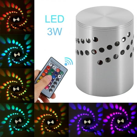 

Dioche Wall Lamp Aluminum Indoor Lighting for KTV Bar Decor Light with Remote Control Indoor LED Wall Lamp