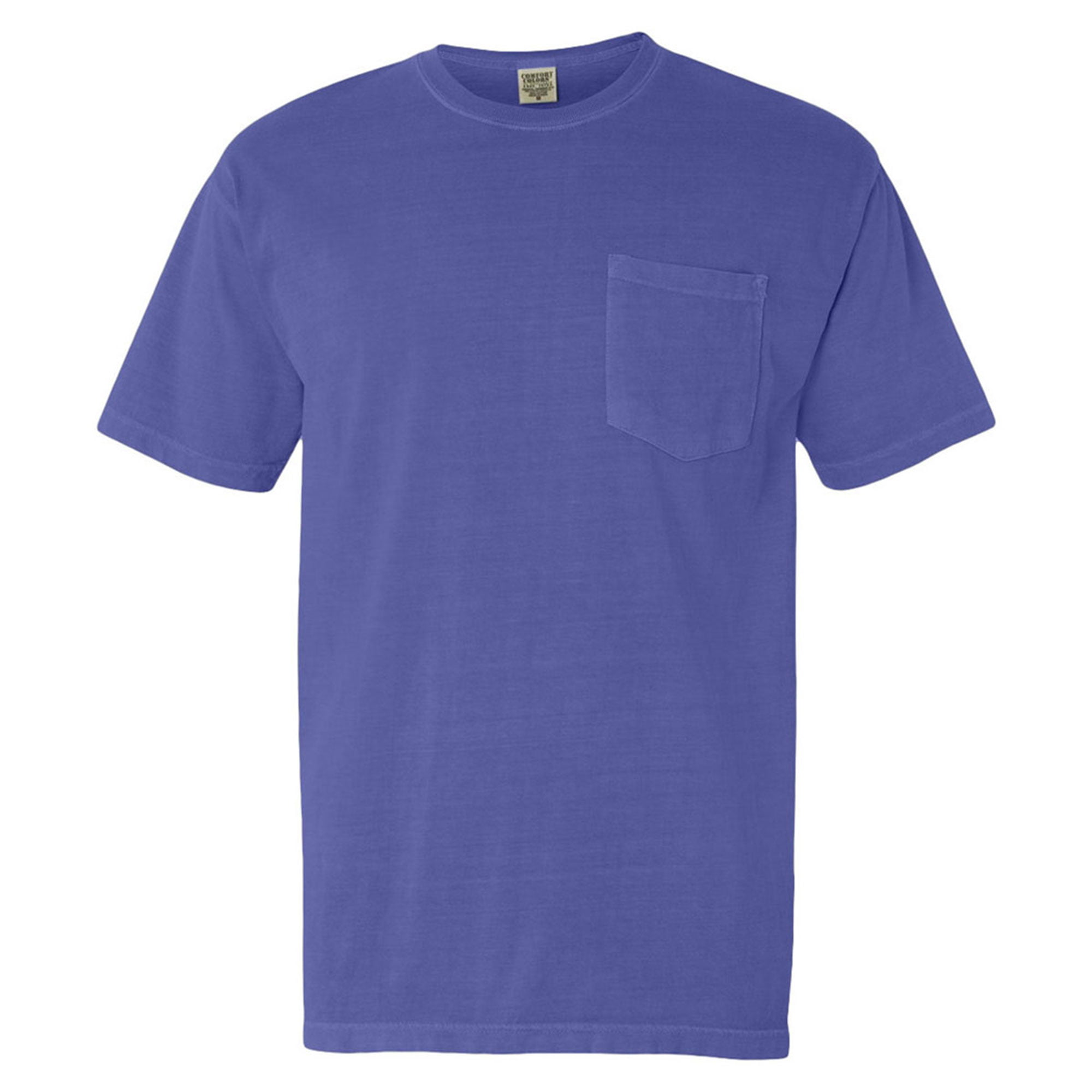 COMFORT COLORS - Comfort Colors Mens Garment-Dyed Pocket T-Shirt ...