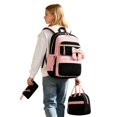 thumbnail image 5 of Fgnfyis School Backpack with Lunch and Pencil Three Piece Bundle Kids Backpack for School Pink, 5 of 5