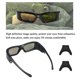 thumbnail image 3 of Lunettes 3D GL410 pour projecteur Full HD Active DLP Link pour projecteurs Optama Acer BenQ ViewSonic Sharp Dell DLP Link, 3 of 4