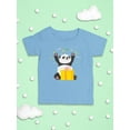 thumbnail image 3 of Cute Panda Bear Opening Present T-Shirt Infant -Image by Shutterstock,  6 Months, 3 of 4