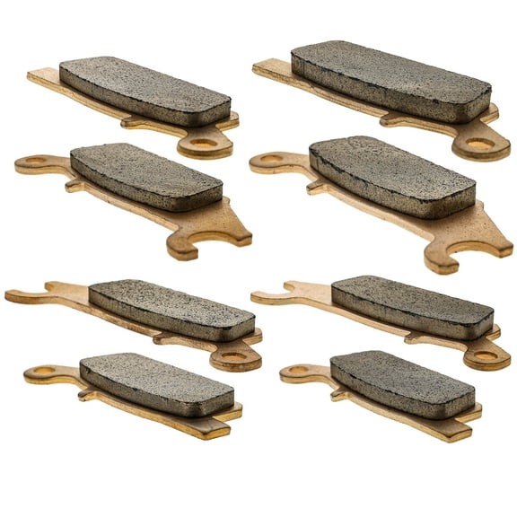 Niche Brake Pad Kit Yamaha Grizzly 550 700 Kodiak Raptor 250 Front Rear Ceramic MK1014340