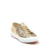 Superga Cotmetu Metallic Low-top Lace Up Fashion Sneaker BEIGE GESS