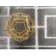 thumbnail image 6 of Marilyn Monroe Runner Geometric Modern Area Rug, Gray/Silver, 2" x 6", 6 of 8