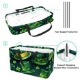 Saint Patrick's Day Large Capacity Oxford Cloth Picnic Basket Reusable
