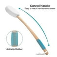 thumbnail image 3 of Lotion Applicator for Back, Feet, 4 Replaceable Pads, 1 Long Handle, Back Lotion Applicator for Seniors, Women, 3 of 5