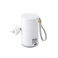 thumbnail image 3 of From Your Feed White Ultra Mini Rechargeable Air Pump with Included Tips and Flashlight, 3 of 6