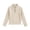 Coffee-04, variant on Sakuulaan Girls Long Sleeve Tops,Ribbed Knit Ruffle Neck Lace Button Fall Winter School Casual Shirt