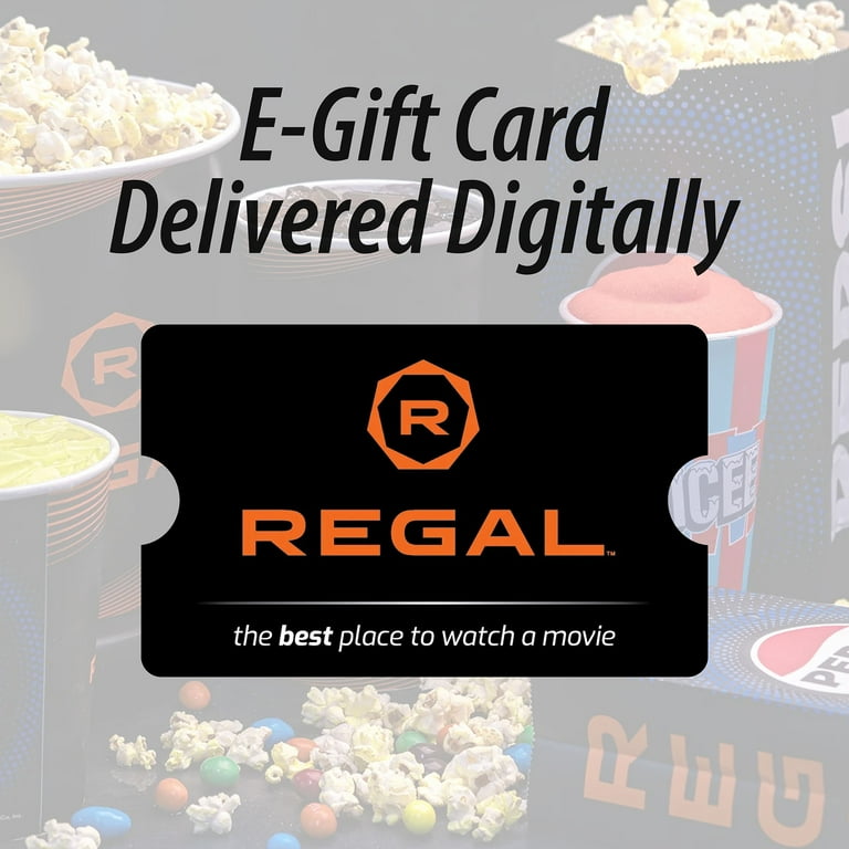 Regal Cinemas $25 Gift Card