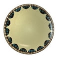 thumbnail image 6 of Elama Clay Hart 16 Piece Round Stoneware Dinnerware Set in Tan and Blue, 6 of 11
