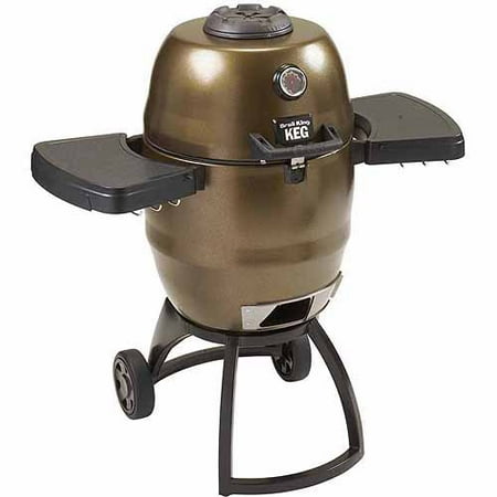 Onward Grill Pro Steel Keg Charcoal Barbecue Grill