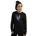 thumbnail image 4 of Bat Doodle Predator Unisex graphic Long Sleeve Shirt, 4 of 10