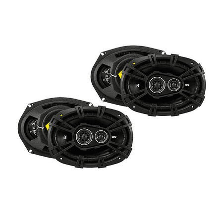 Kicker DSC693 Package Upgrade Kicker Speaker Black, 2 Pack