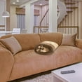 thumbnail image 3 of Lit pour Animaux de Compagnie pour Chats d'Intérieur et Petits – Style Sac de Couchage Réversible Doux avec Intérieur Chaud et Douillet et Poignée Portable, 3 of 6