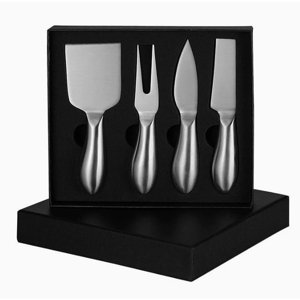 1 juego de cuchillos for queso occidentales | Herramientas esenciales de cocina de alta gama, juego de cuchillos for queso con mango hueco de acero inoxidable |