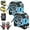 Blue*2-1, variant on 3 in 1 Range Finder Tape Measure, The Ruler with LED Display and Data Storage, Digital Tape Measure with Cross Line, 16ft Tape, 135ft Rangefinder, Durable Abs Case, Gift for Man