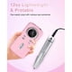thumbnail image 4 of Rechargeable Electric Nail File Set, 45000 RPM, Portable and Quiet (Pink), nail care tool, 4 of 5