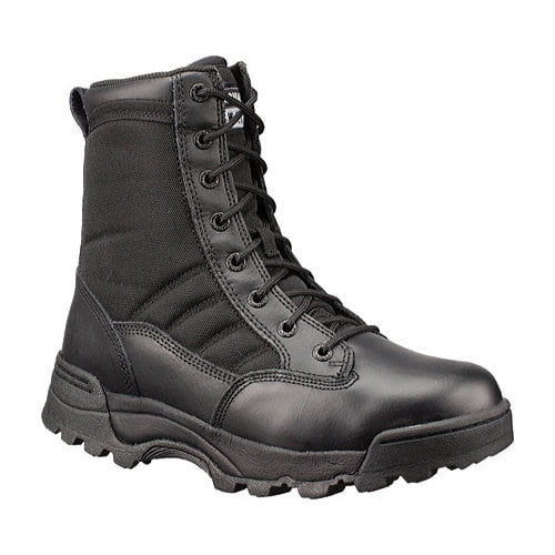 PPE MENS WATERPROOF COMBAT POLICE MILITARY STEEL TOE CAP SAFETY WORK ANKLE BOOTS 