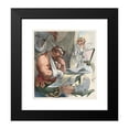thumbnail image 2 of Udo Keppler 12x13 Black Modern Framed Museum Art Print Titled - A Christmas Call (1904), 2 of 5