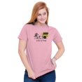 thumbnail image 2 of Running Missing School Bus Unlucky Women's Graphic T Shirt Tees Brisco Brands M, 2 of 2