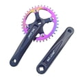 thumbnail image 2 of yotijay Mountain Bike Crankset Crank Arm Set 170mm Arm Narrow Wide Tooth 104 BCD 36T, 2 of 9