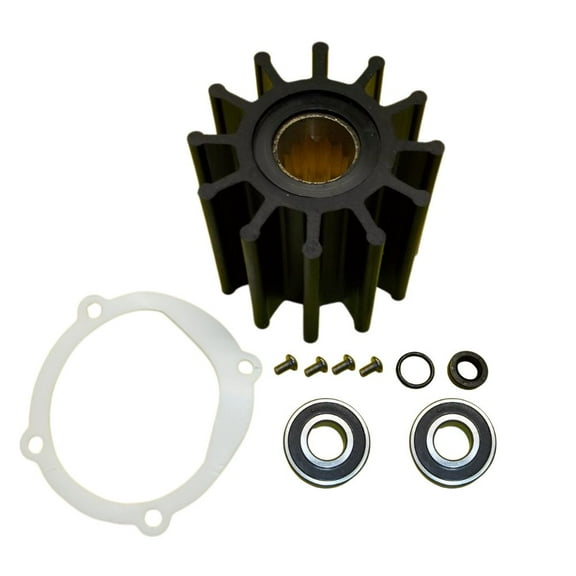 Impeller Water Pump Repair Kit for Johnson F6B-9 Raw Water Impeller Pumps by FASWORX
