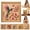 A, variant on DIY Pearl Beaded Bird Painting Kit for Adults, Full Round Drill Diamond Art Set, 7.87x7.87 Inch Framed Hummingbird Floral Wall Decor, Multiple Bird Patterns, Beginner-Friendly Handmade Craft (C)