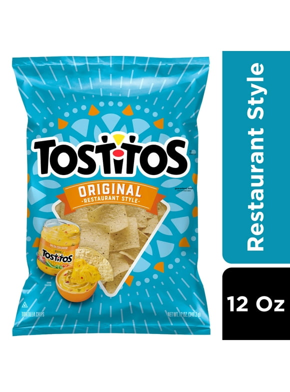 Tostitos Original Restaurant Style Tortilla Chips, Gluten-Free, 12 oz