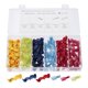 thumbnail image 1 of 120uds Cable Conectores Cable Terminales Kit Enchufes Multicolor 22-10 AWG Unique Bargains terminales del cable de alimentación del amplificador del vehículo, 1 of 7