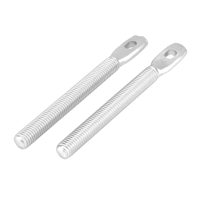 Hood Pin Lock Kit, Universal Racing Hood Pins Stainless Steel Bonnet Hood Pin Pins Lock Latch Kit for Fasten the Racing Sport Car Vehicle Hood Car Bumper Hood Black