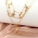 thumbnail image 4 of Estrella Personalidad Luna Collar Clavícula Cadena Geométrica Collares Colgantes, 4 of 8