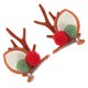 thumbnail image 4 of 1 par de pinzas para el pelo navideñas, pinzas para el pelo con orejas de astas de reno, horquilla para tocado, 4 of 5
