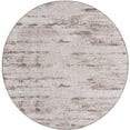 thumbnail image 2 of Unique Loom Outdoor Modern Collection Area Rug - Cartago (10' Round Brown/Ivory), 2 of 6