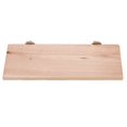 thumbnail image 1 of Natural Wooden Rectangular Pet Hamster Chinchilla Chipmunk Cage Chew Toy Stand Platform Pedal, 1 of 4