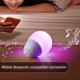 thumbnail image 5 of Gwong Electrónica Altavoz compatible con Bluetooth inteligente Luces de colores Amarón de mano Subwoofer inalámbrico de descompresión de sonido para el hogar, 5 of 6