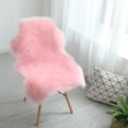thumbnail image 2 of Leodye 1PCS Fluffy Rug Contemporary Area Rug Comfortable Floor Mat Doormat for Bedroom Porch Hallway Dorm and Home Decoration -23.62x35.43in, 2 of 6