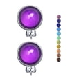 thumbnail image 3 of Pendientes de botón Perfecl que cambian de color 10 mm Joyería de moda sensible a la temperatura, 3 of 8