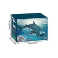 thumbnail image 3 of Remote Control High Simulation Swimming With LED Light And Water Spray 2.4 RC Aquatic Vehicle For Kids Pool Ocean Play, 3 of 7