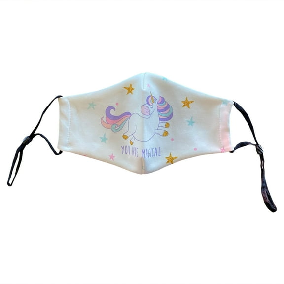 Adjustable Face Mask Washable Reusable Face Mask with Filter Pocket for School